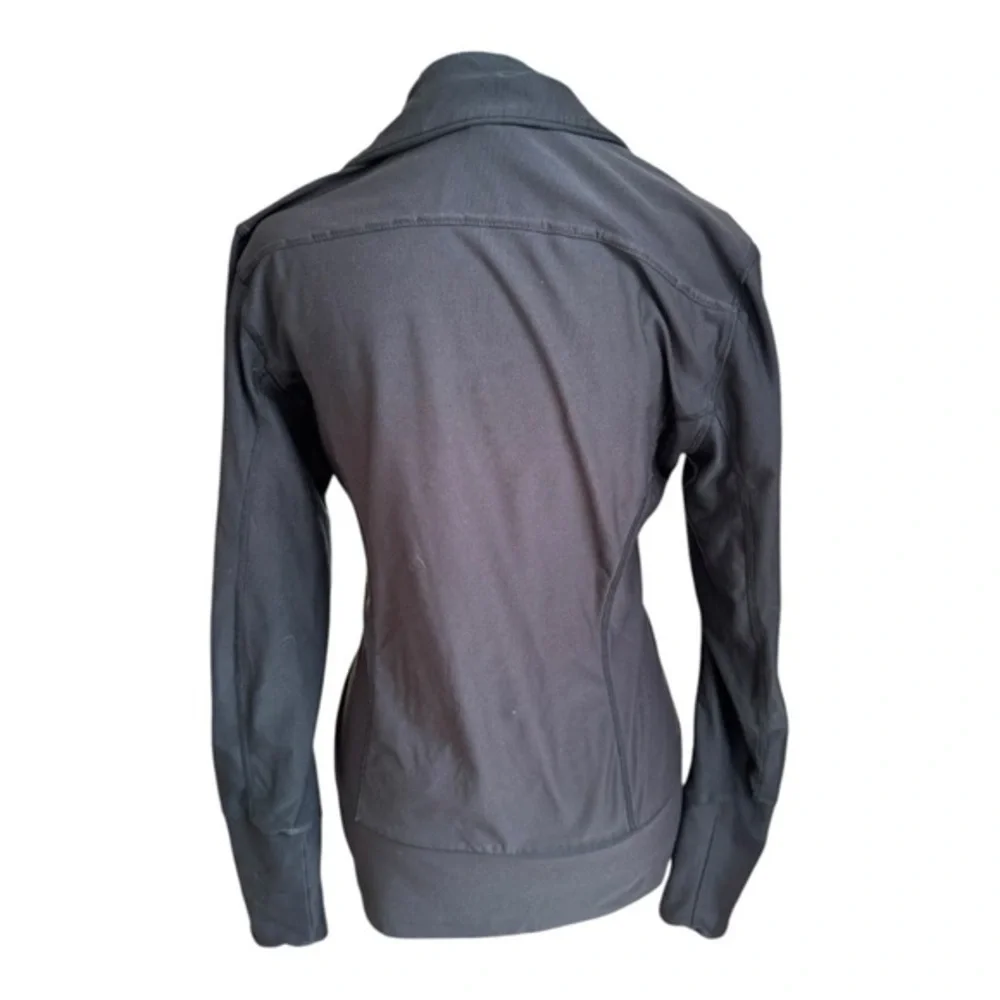 VTG Y2K Nike Full zip Dri-fit waist snatching sweatshirt size large in black‎